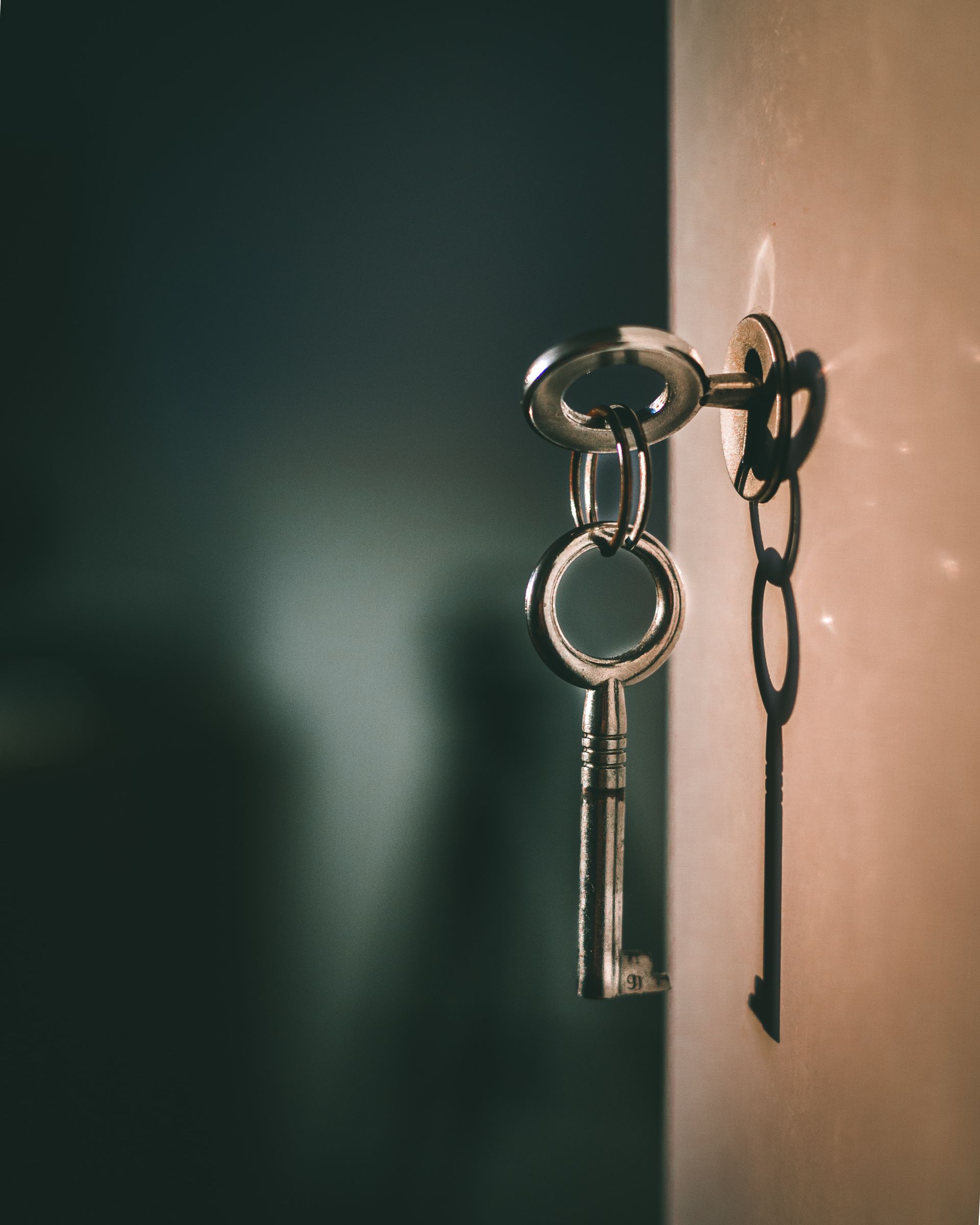 Keys left in lock